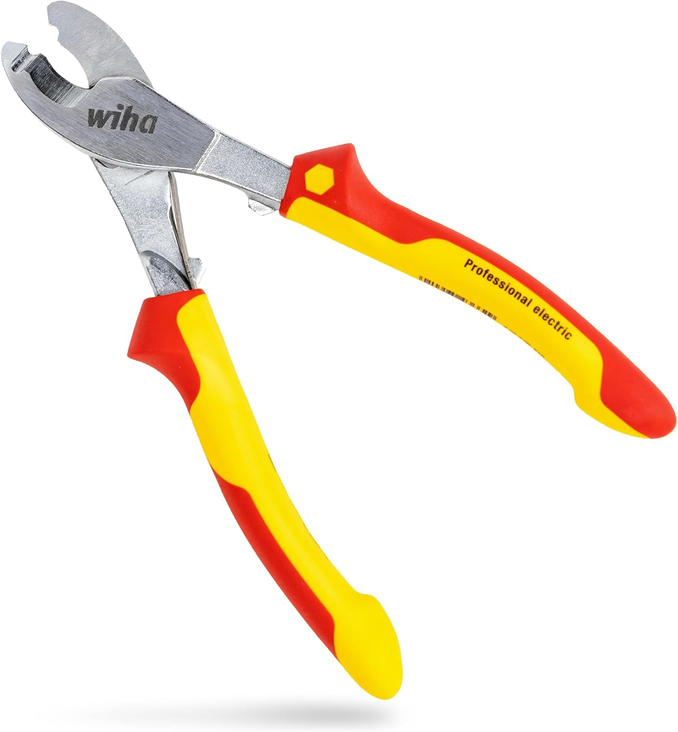 Wiha Professional Electric Cable Cutter with On/Off Opening Spring, 210 Mm Length image number 1