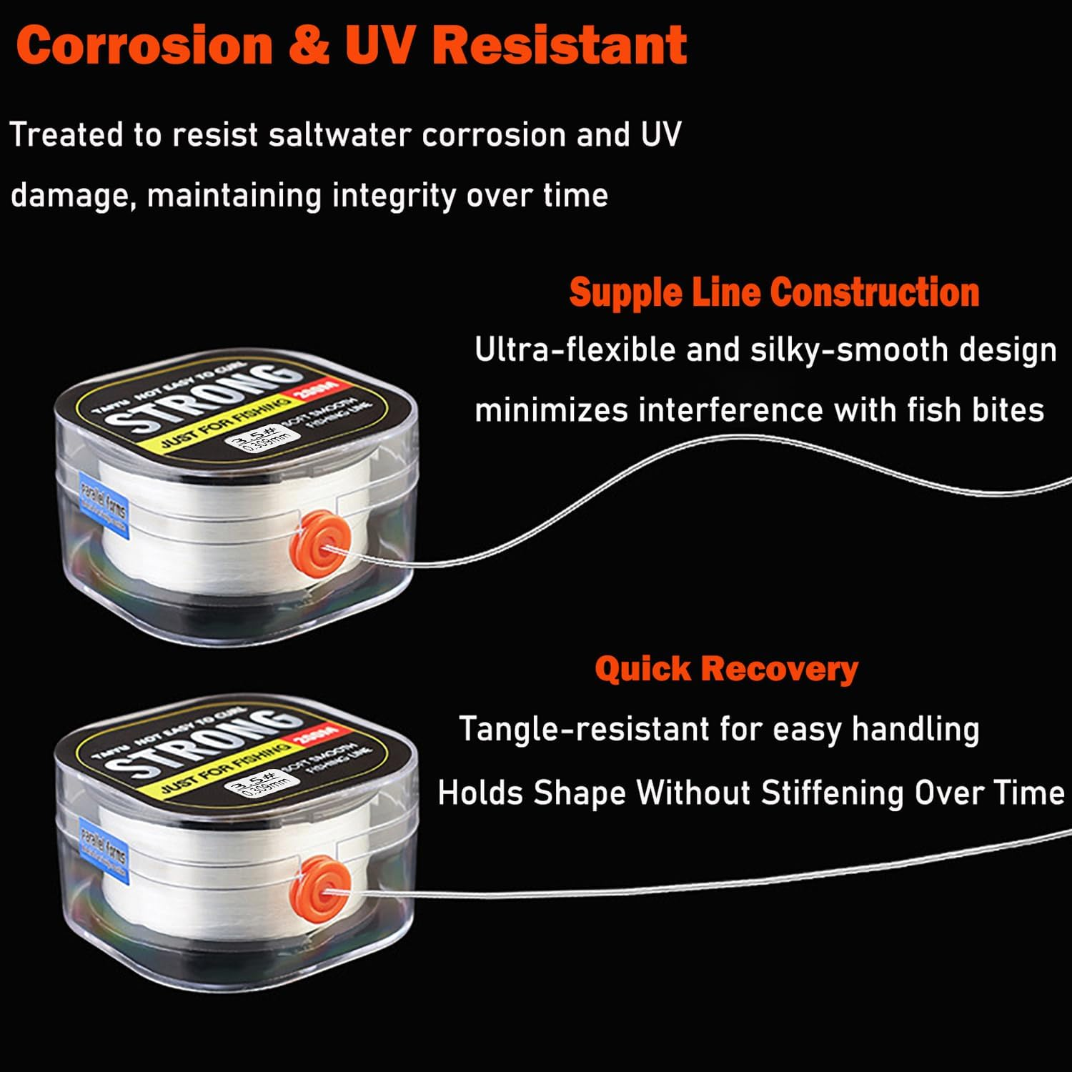 SILHOL Clear Fishing Line 0.3Mm 200M Strong Invisible Nylon Thread, for Fishing, Jewellery Making and Hanging Decorations image number 3