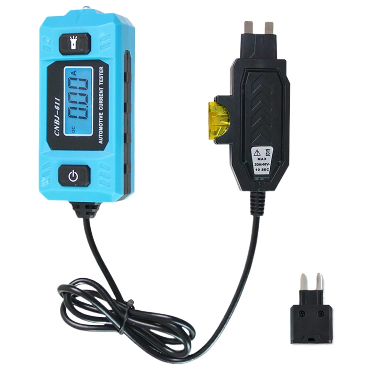 Car Circuit Tester | High Precision Portable Current Checker,Automotive Fault Probe Tester,For Professional Repair Personnel Vehicles Outdoor Fog Lights Horn Engine Radio image number 4