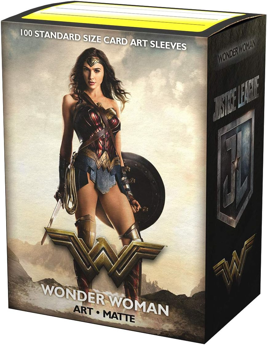 Arcane Tinmen WB100 Matte Art Justice League Wonder Woman Card Sleeves image number 3