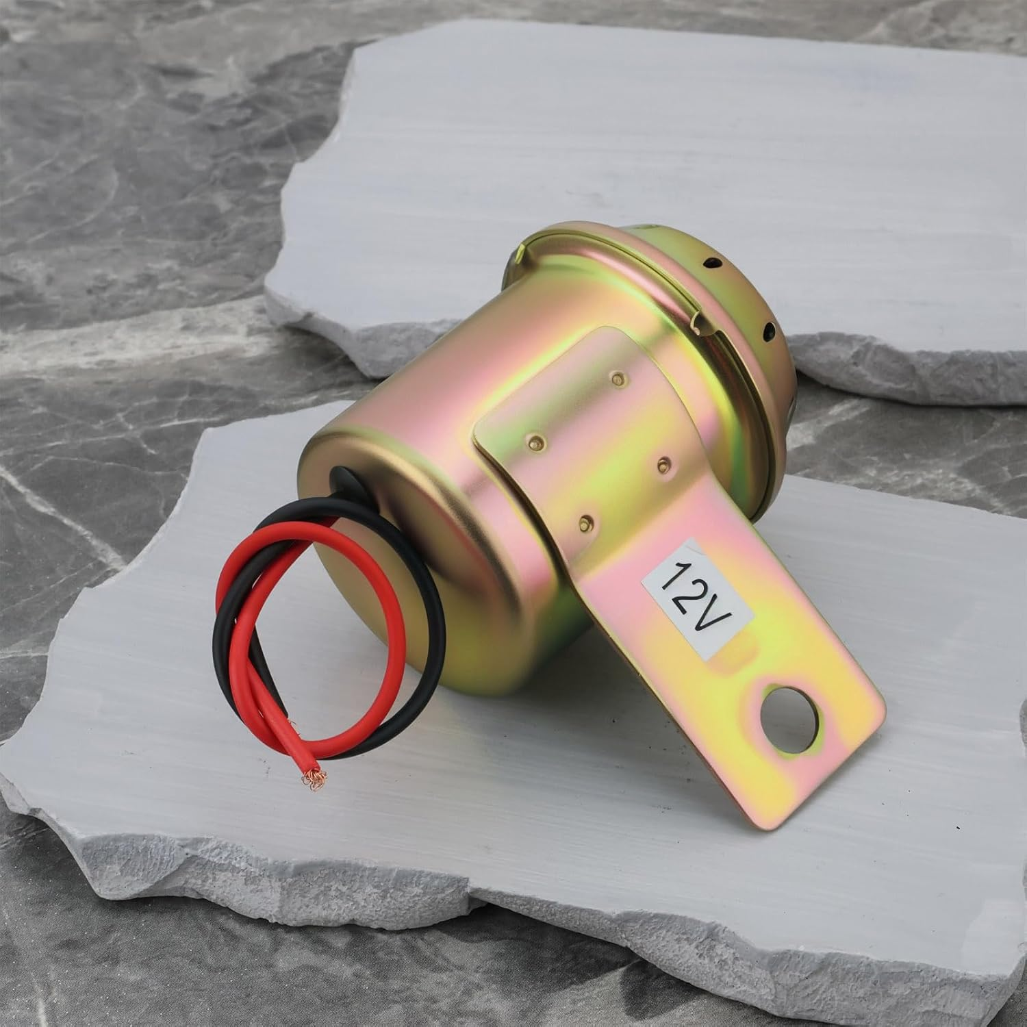 2Pcs 12V Car Metal Horn Beeper Buzzer Warning Tone Alerts Buzzer Suitable for Car Reversing and Warning Passers-By image number 5