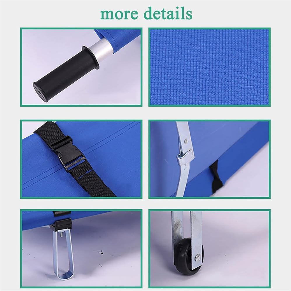 Foldable Stretcher Flexible Medical Folding Transport Stretcher,With Heavy Duty Handles and Stable Feet for Patient Transport,Portable Folding Stretcher for Medical Emergency,Portable Stretcher image number 4