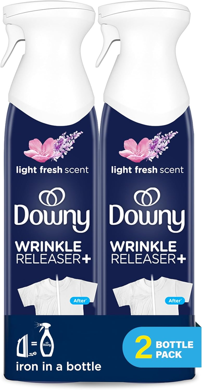 Downy Wrinkleguard Wrinkle Releaser Fabric Spray, Fresh, 2 Count, 9.7 Fl Oz Each image number 4