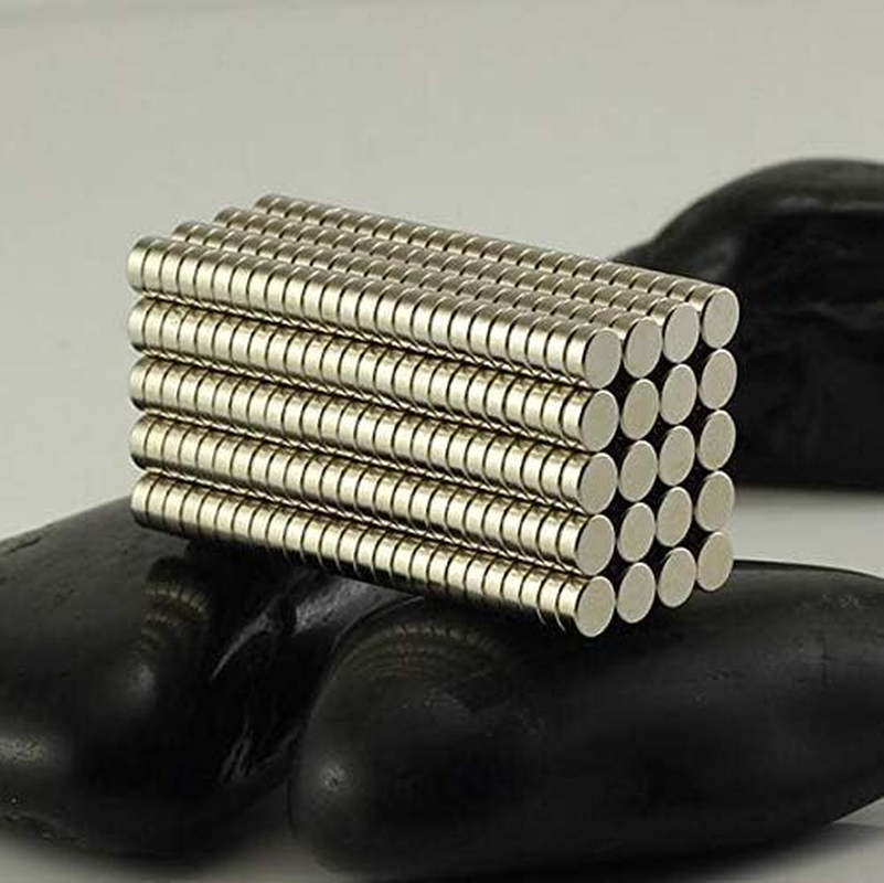 100 Pieces 6X2Mm Multi Use Refridge Project Magnets Sticker for Refrigerators Whiteboard Art Craft Projects Office Magnets