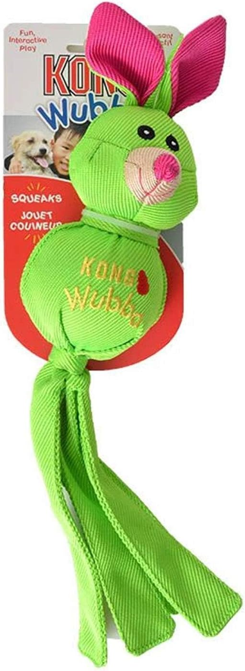 KONG Wubba Ballistic Friends Dog Toy image number 6