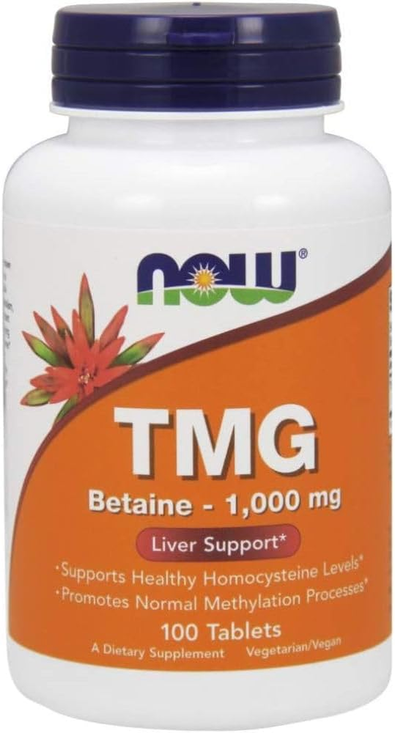 NOW TMG (Trimethylglycine) 1000Mg 100 Tab