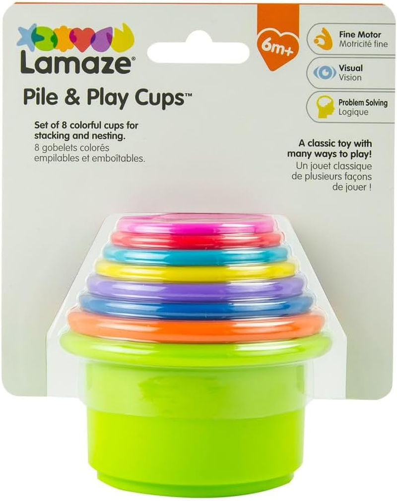 LAMAZE Pile & Play Cups, Multi (L27870) image number 2