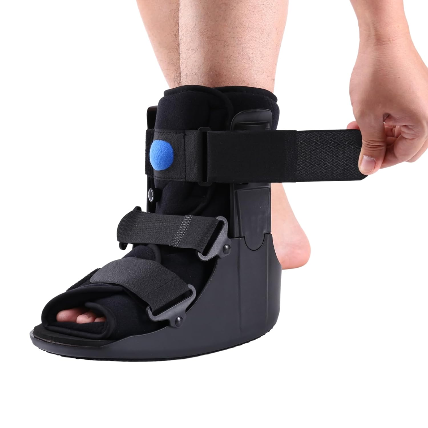 Air Cam Walker Fracture Boot, Orthopedic Walking Boot for Broken Foot, Sprains & Achilles Injuries, Lightweight Medical Inflatable Foot Support for Post-Surgery Recovery & Mobilit (M) image number 3