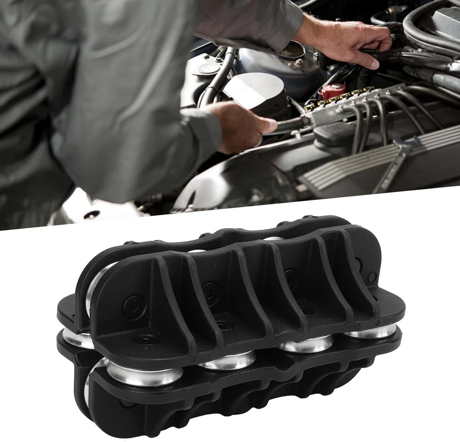 MUNEFE Handheld Tube Straightener, Portable Tube Straightening Tools, Metal Grip Tube Straightening Tool for Brake Fuel Systems Lines image number 5