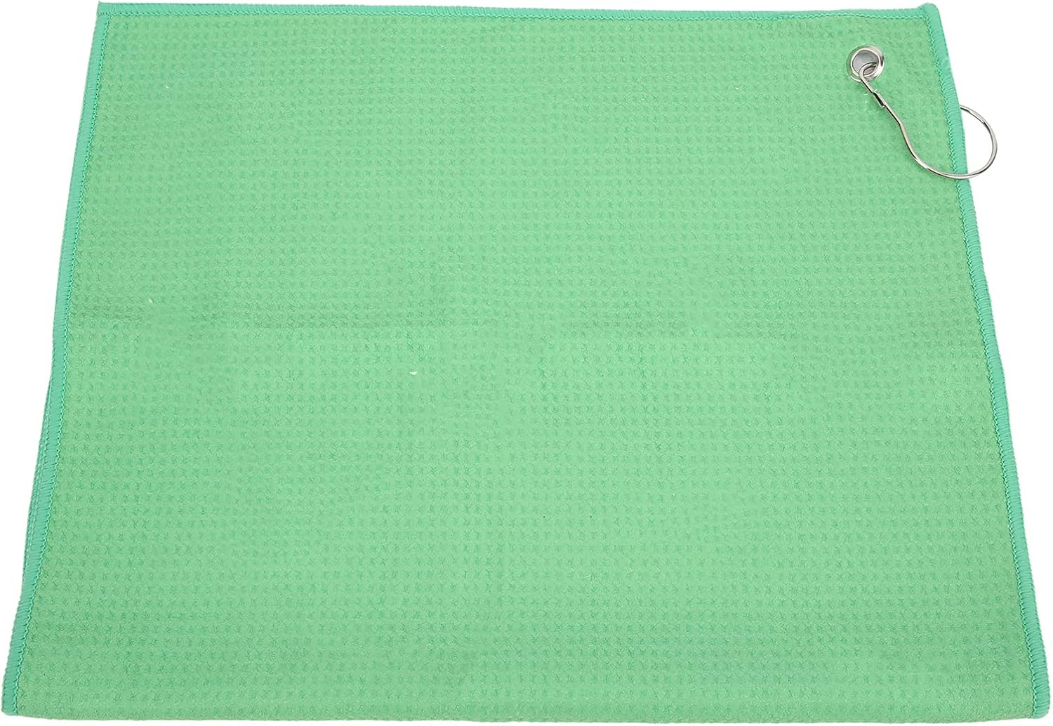 Golf Cleaning Club Towel, Simple Fashionable Balls Cleaning Towel for Men for Wipe Golf Clubs for Women for Wipe Your Hands and Sweat(Green)