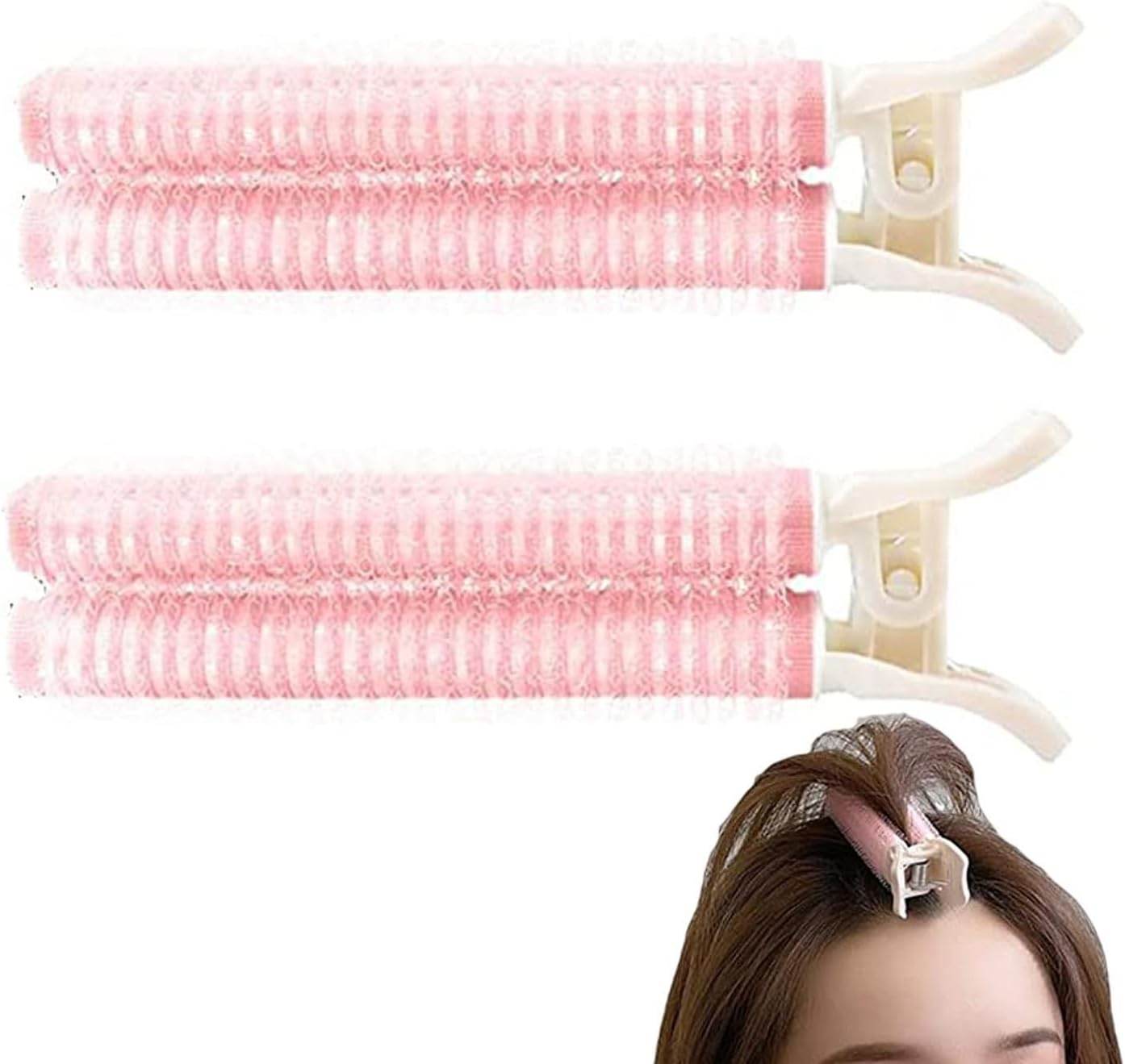 Volumizing Root Clips - 2Pcs Hair Root Volume Clip | Curl Keeper Clips | Hair Roots Self-Grip Hair Clips for Women & Girl | Styling Curling Tool | Styling Tools | Hair Styling Accessories image number 3