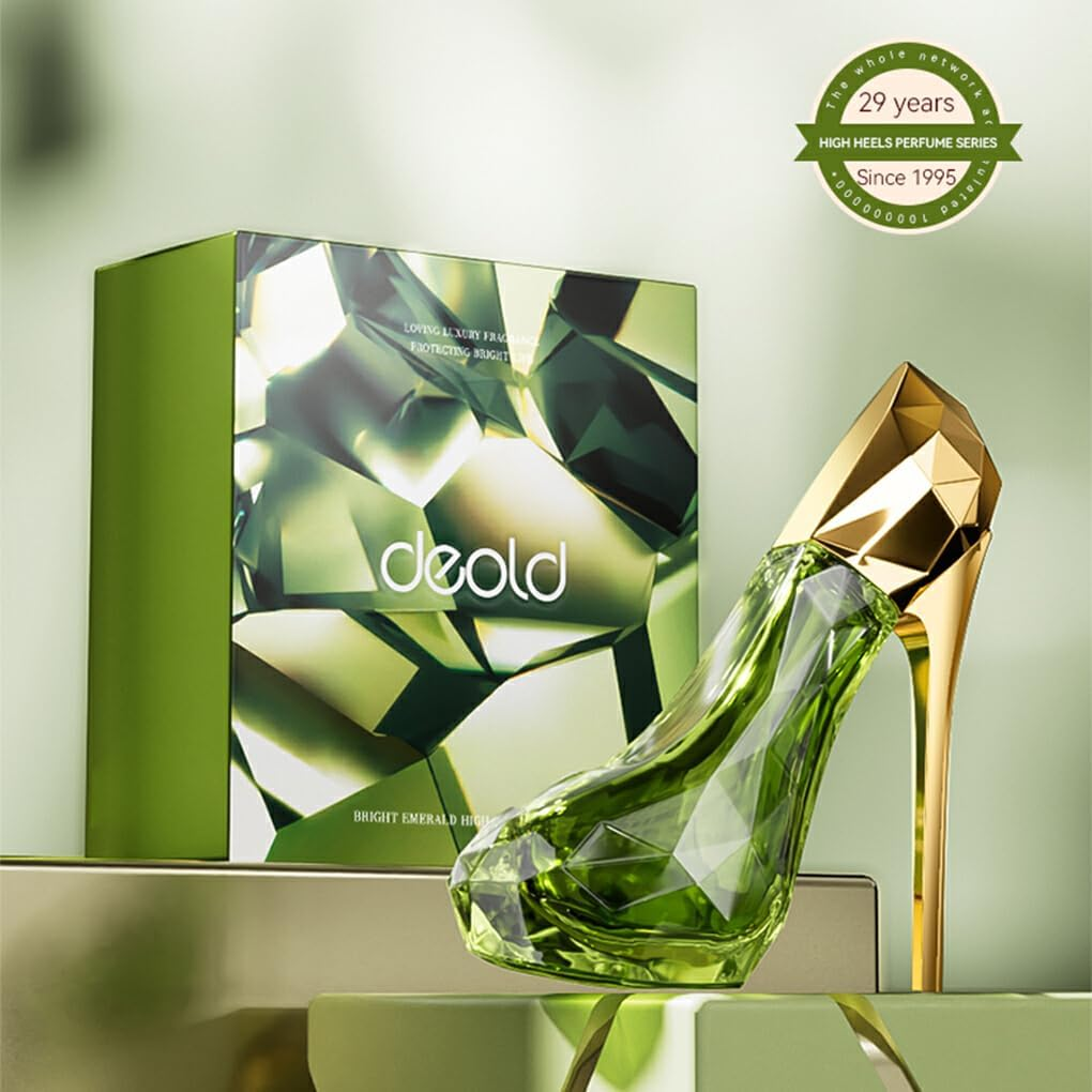 Eau De Parfum Spray of Elegance and Timeless Sophistication Emerald Highheels Perfume Brand Emphasizes Classic image number 2