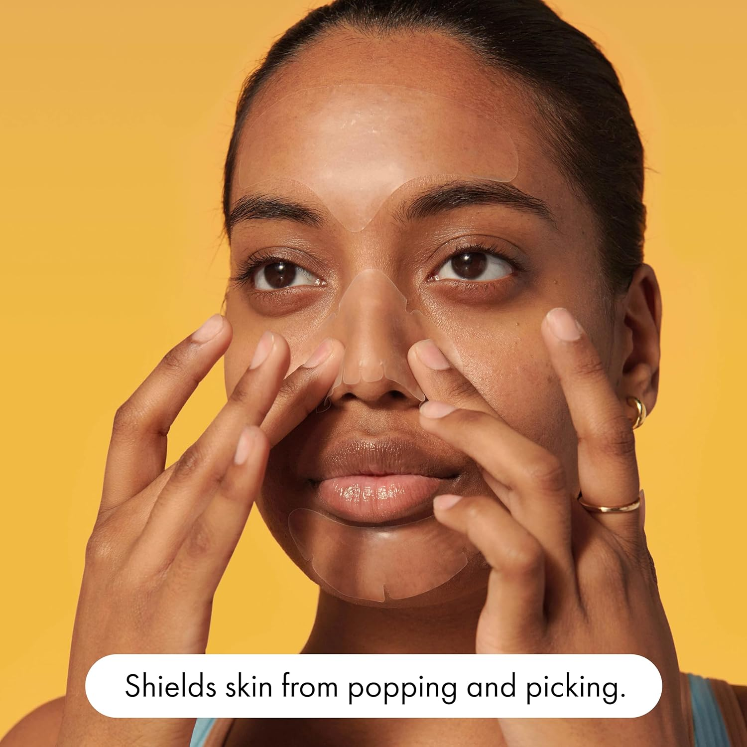 Hero Gotcha Mighty Patch Face, Chin & Nose Bundle - Hydrocolloid Pimple Patches - Strong Adhesion - Absorbs Gunk - Shields Skin - Easy Application - Great for Full-Face Acne Breakouts image number 6