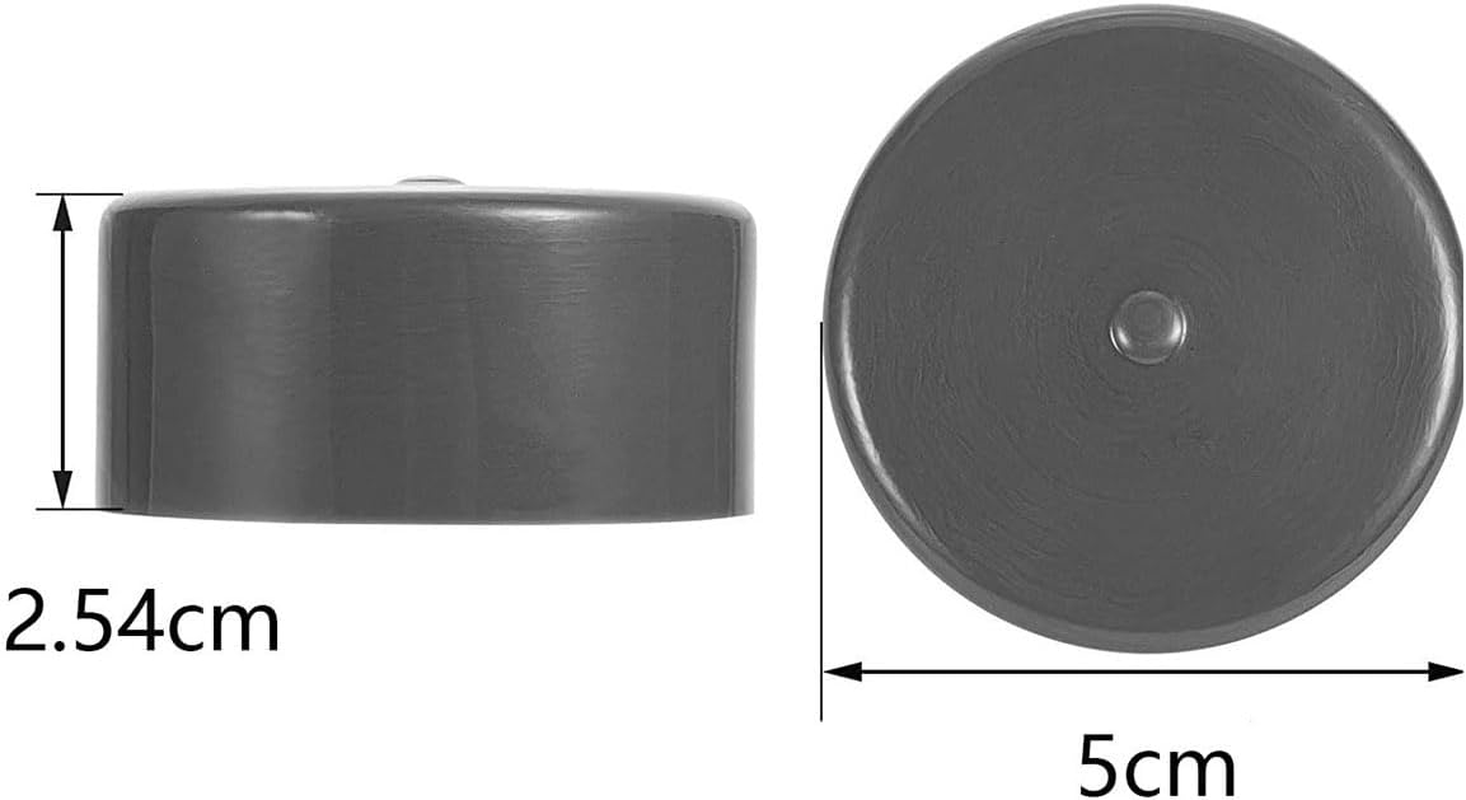 4Pcs Trailer Hub Bearings Buddy Bras Grey Rubber Caps Trailer Wheel Hub Dust Covers Replacement Bearing Protector for Bearing Partner Bar for Trailer Boat Wheel image number 3