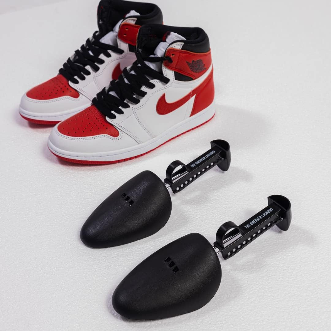 THE SNEAKER LAUNDRY Shoe Trees &ndash; Adjustable Shoe Shapers &ndash; Prevent Creases, Maintain Shape & Remove Moisture &ndash; Ideal for Sneakers, Leather Shoes & Trainers &ndash; 1 Pair image number 4