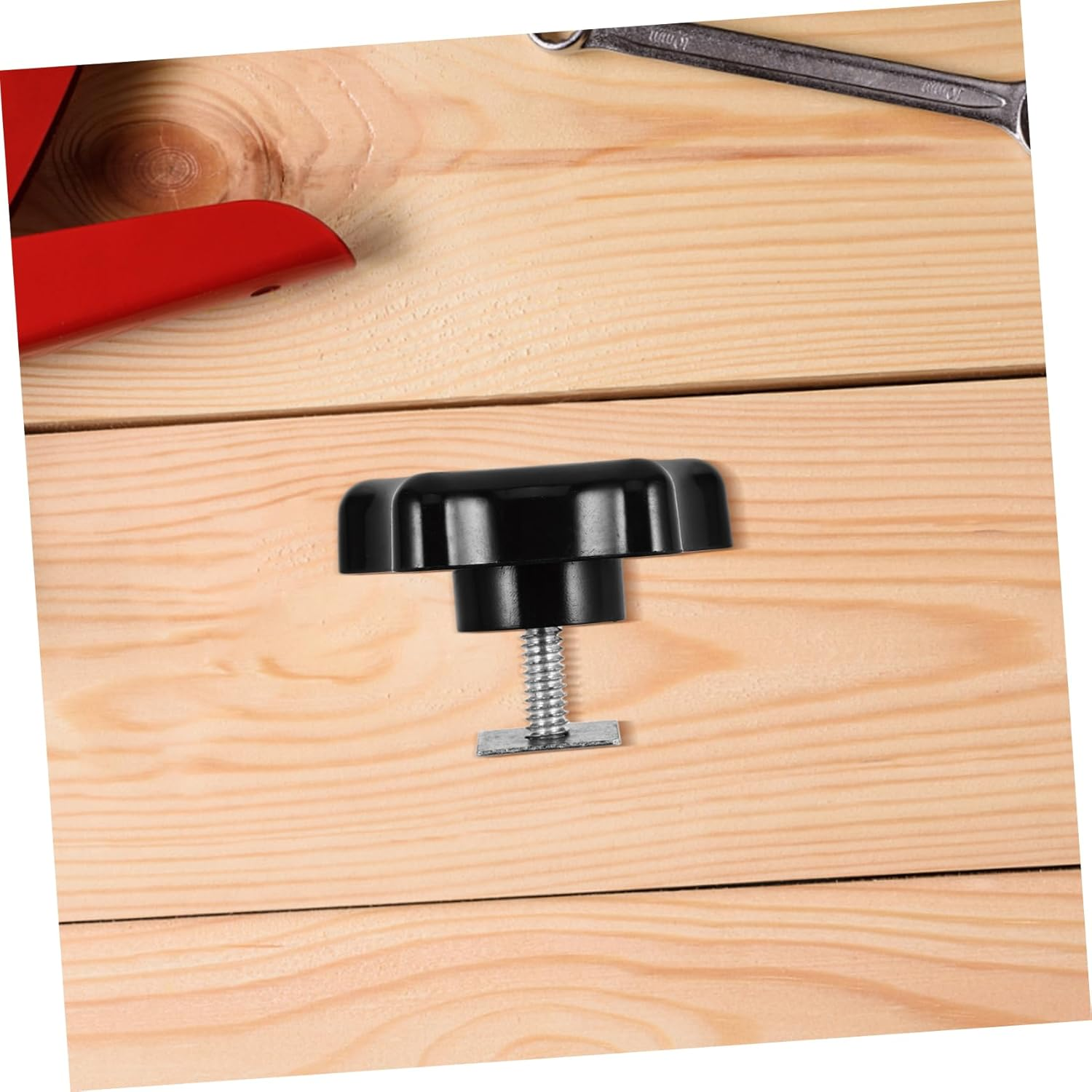 Luxshiny Awning Knob Bracket for Rv Window Knob Rv Awning Fastener Black Material Easy Installation Shade and Camping Accessory Setup image number 3