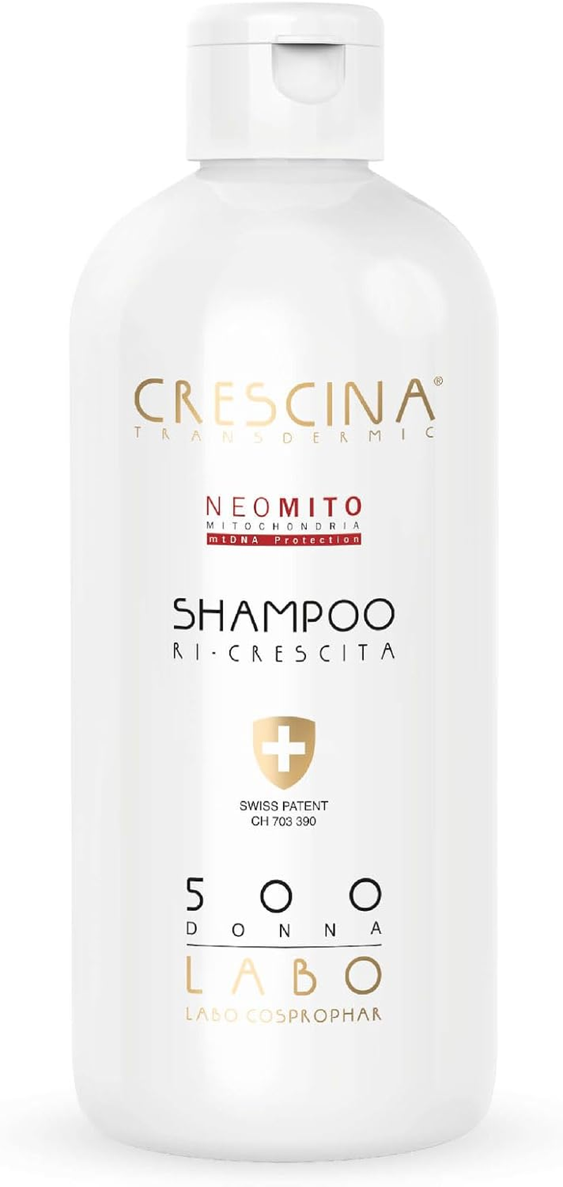 Crescina Transdermic Neo Mito Hair Growth Shampoo 500 Woman 500 Ml