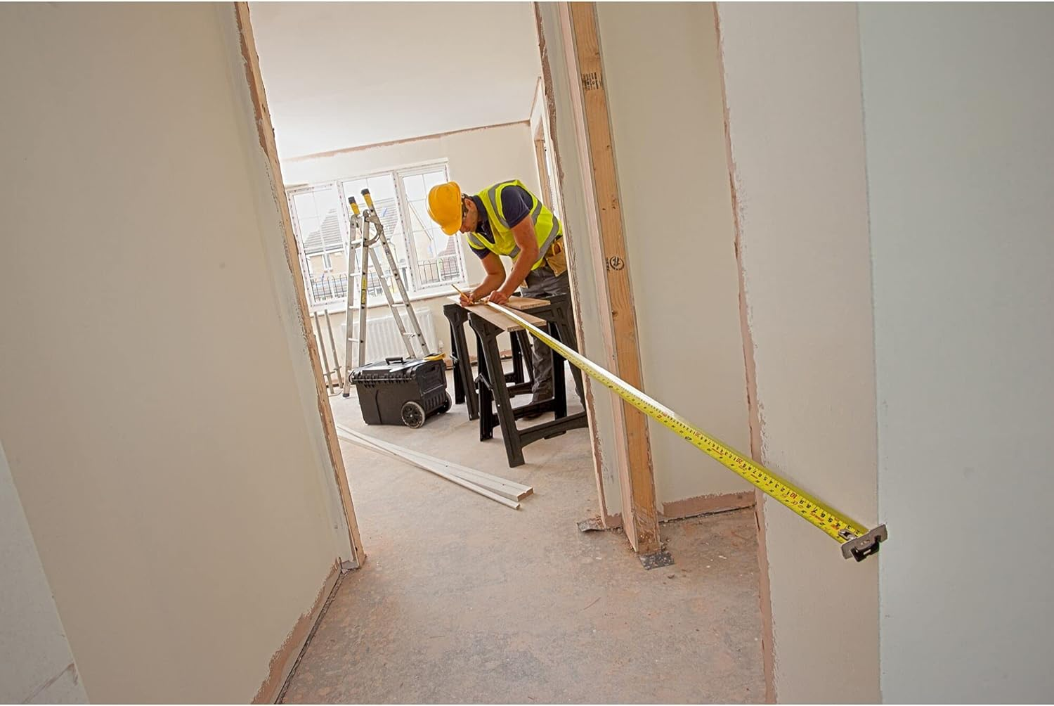 Stanley 0-33-532 10M Micro Powerlock Tape with Blade Armor, Silver image number 4