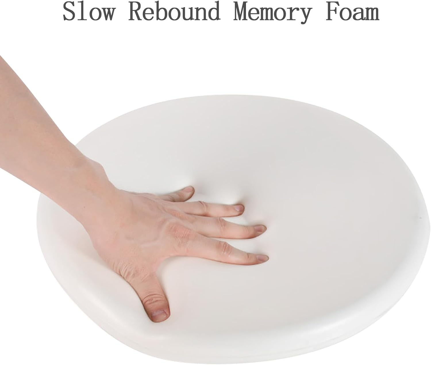 Seat Cushion Chair Pad, round Non-Slip Comfortable Floor Soft Chair Mat Office Bedroom Living Room Kitchen Chair Cushions (Gray) image number 6