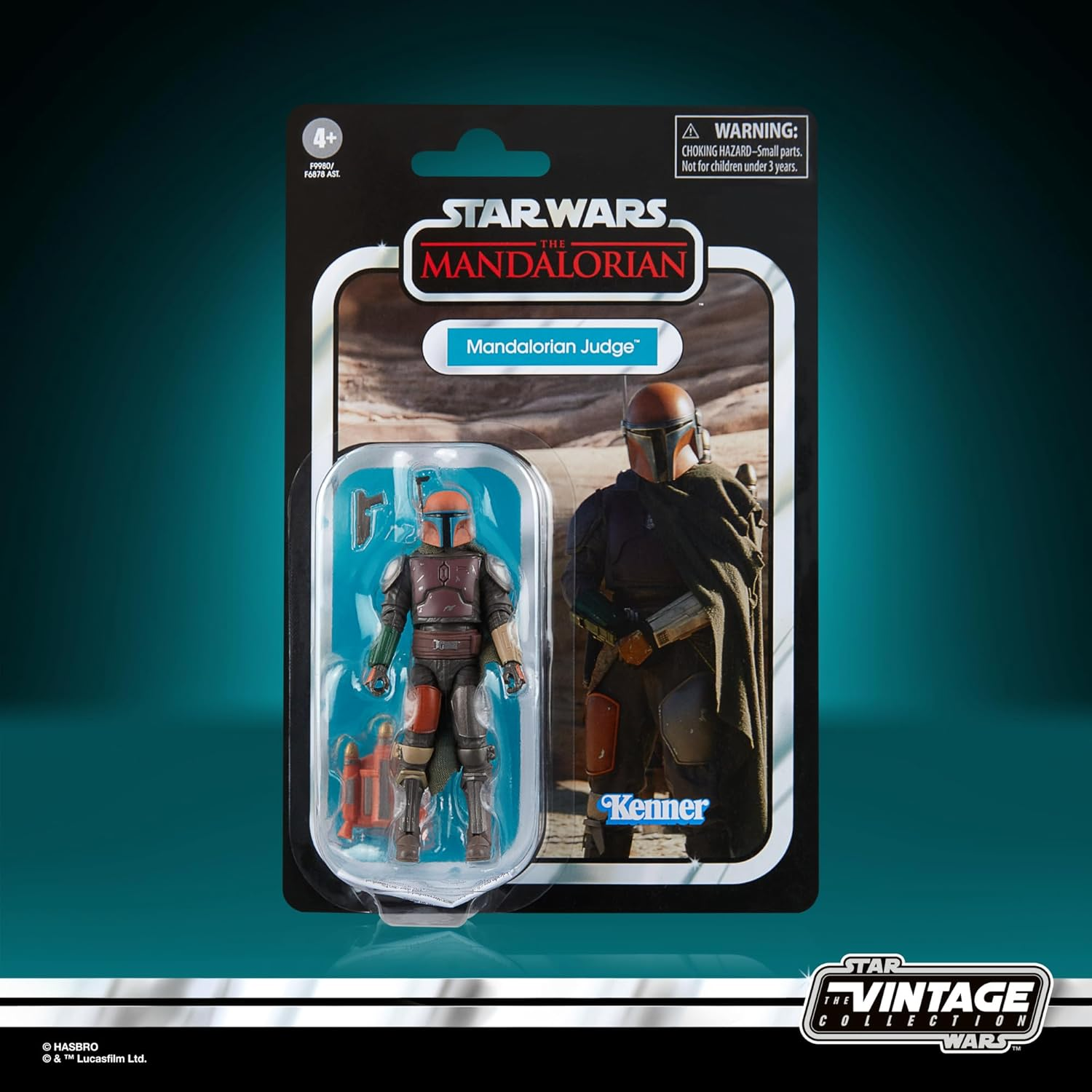 Star Wars the Vintage Collection Mandalorian Judge, Star Wars: the Mandalorian 3.75 Inch Collectible Action Figure image number 6