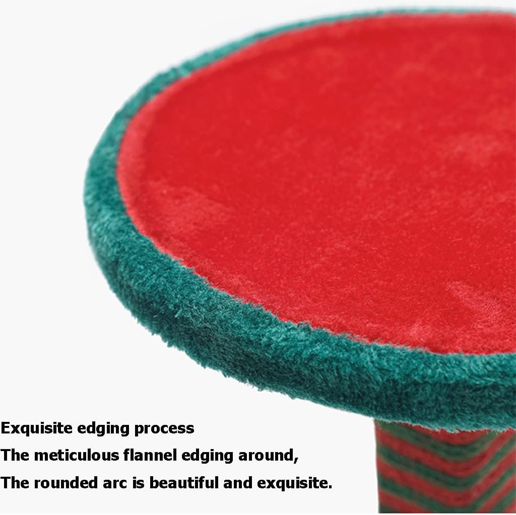 Creative Cat Tree, Comfortable Cat Furniture Plush Platform, Cat Tower with Scratching Posts for Play image number 6