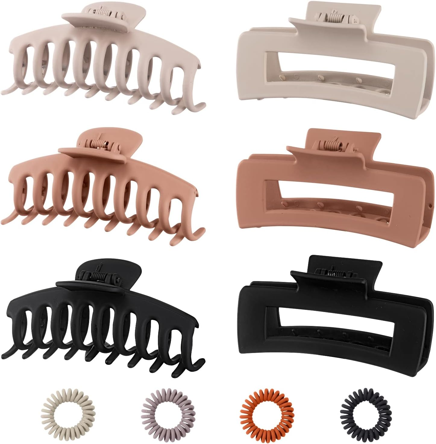 Kavya Hair Claw Large Thick Hair Clips Large Non-Slip Hair Clip Rectangular Hair Clips Women 11 Cm Hair Clip Hair Accessories