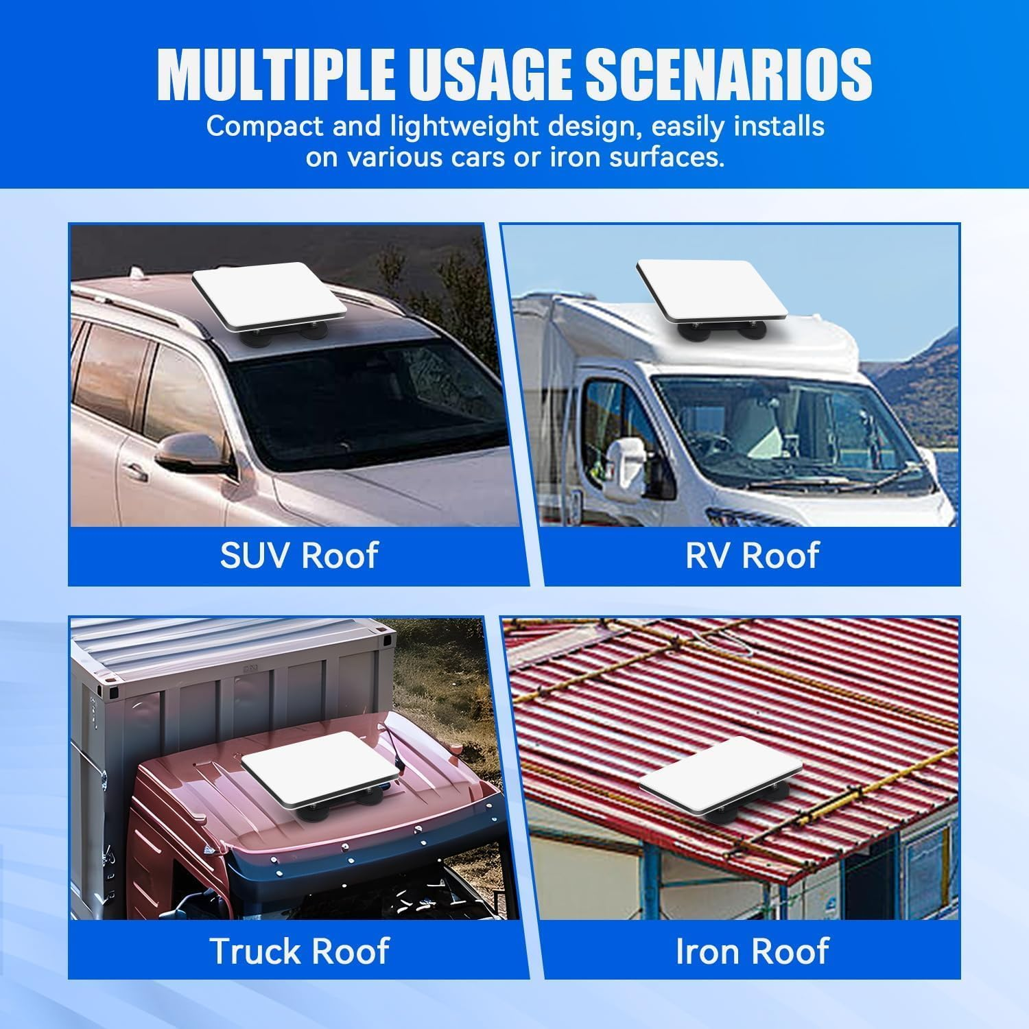 Daboot Starlink Mini Mount - Magnetic Star Link Mini Mount for Car Mini Starlink RV Accessories Magnet Suction for Cars, Rvs, Boats and Metal Surface