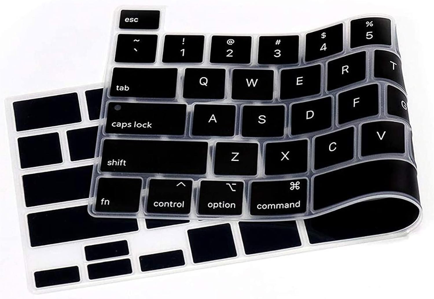 Silicone Keyboard Cover for Touch Bar Macbook Pro 13 Inch 2020-2023 M2 A2338 M1 A2289 A2251 Silicone Keyboard Cover for Macbook Pro 16 Inch 2020 2019 A2141, US Layout image number 5