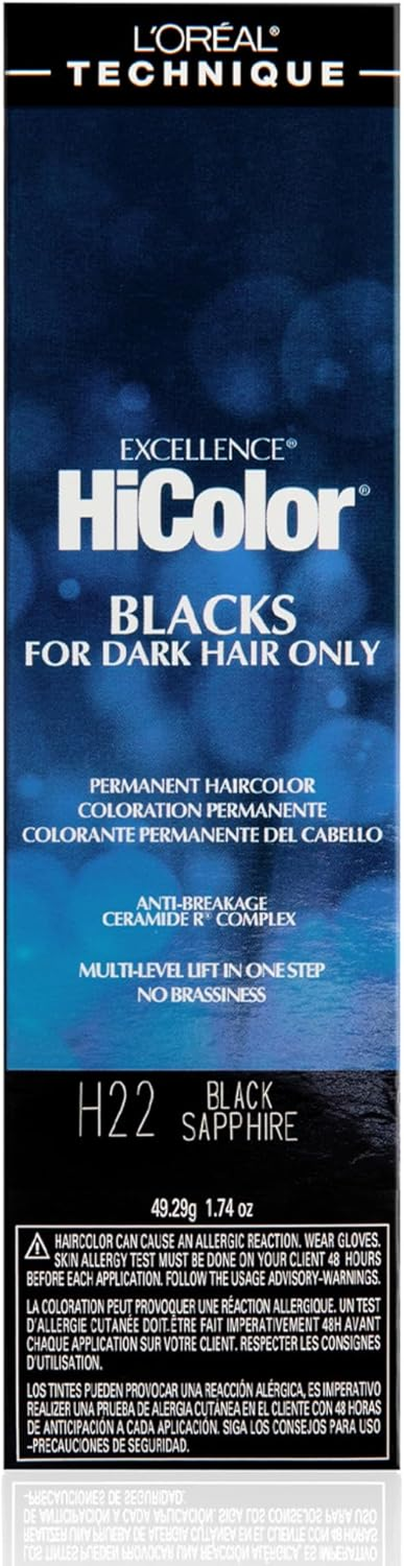 L'Oreal Paris Excellence Hicolor Permanent Hair Color, True Violet