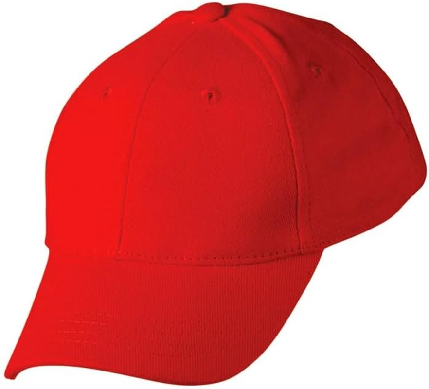 LYLAC Classic Baseball Cap, Adjustable Fit, Red