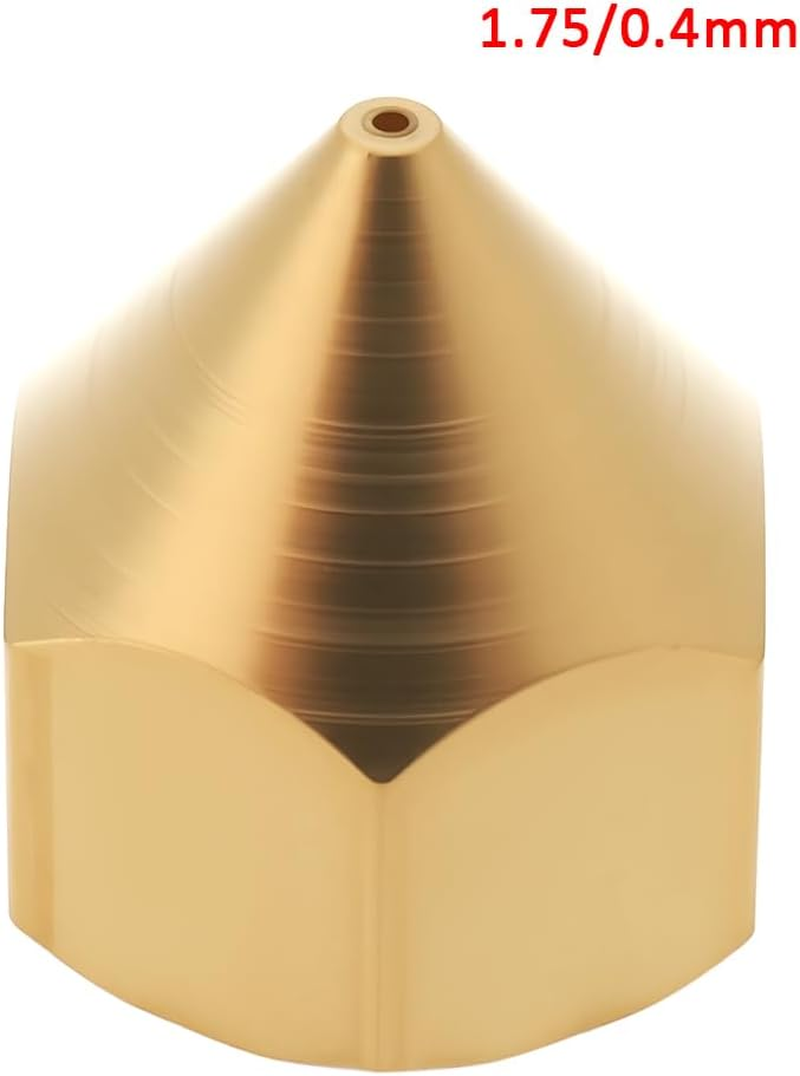Create Idea 5Pcs 3D Printer Nozzle 1.75/0.4Mm Copper Nozzle Compatible with Tiertime UP image number 5