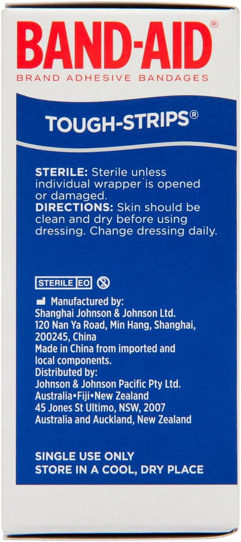 Band-Aid Waterproof Tough Strips 80 Pack |Non-Stick Pad Technology| Strengthened Protection| Super Stick image number 6