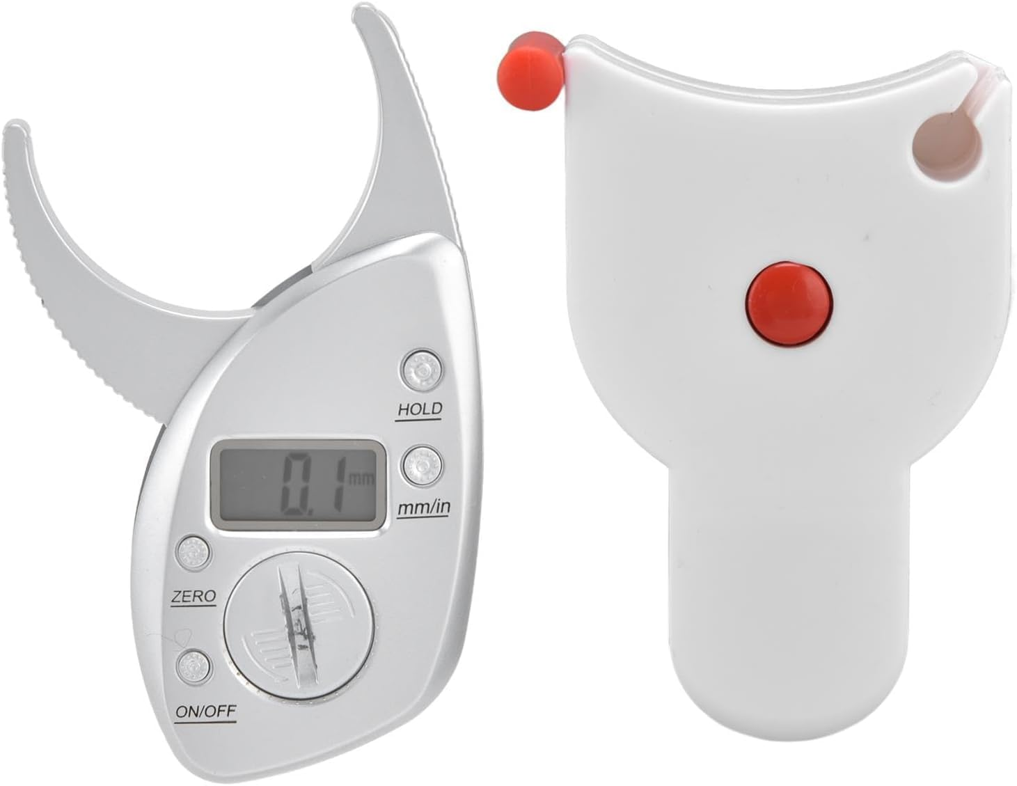 Advanced Body Fat Caliper and Tape Measure Kit- Accurate ABS Measuring Tool for Precise Body Measurements image number 2