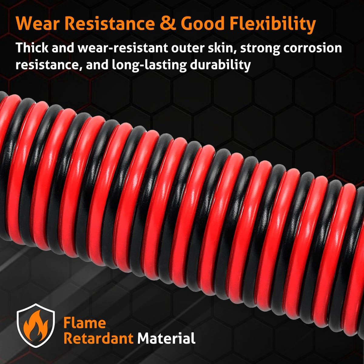 UCINNOVATE 14 AWG Electrical Wire, Flexible 200FT (100FT Red + 100FT Black) 14/2 Gauge Red Black Cable Hookup CCA Electrical Wire LED Strip Extension Wire 12V 24V DC, 14AWG Speaker Cable Cord LED Lamp