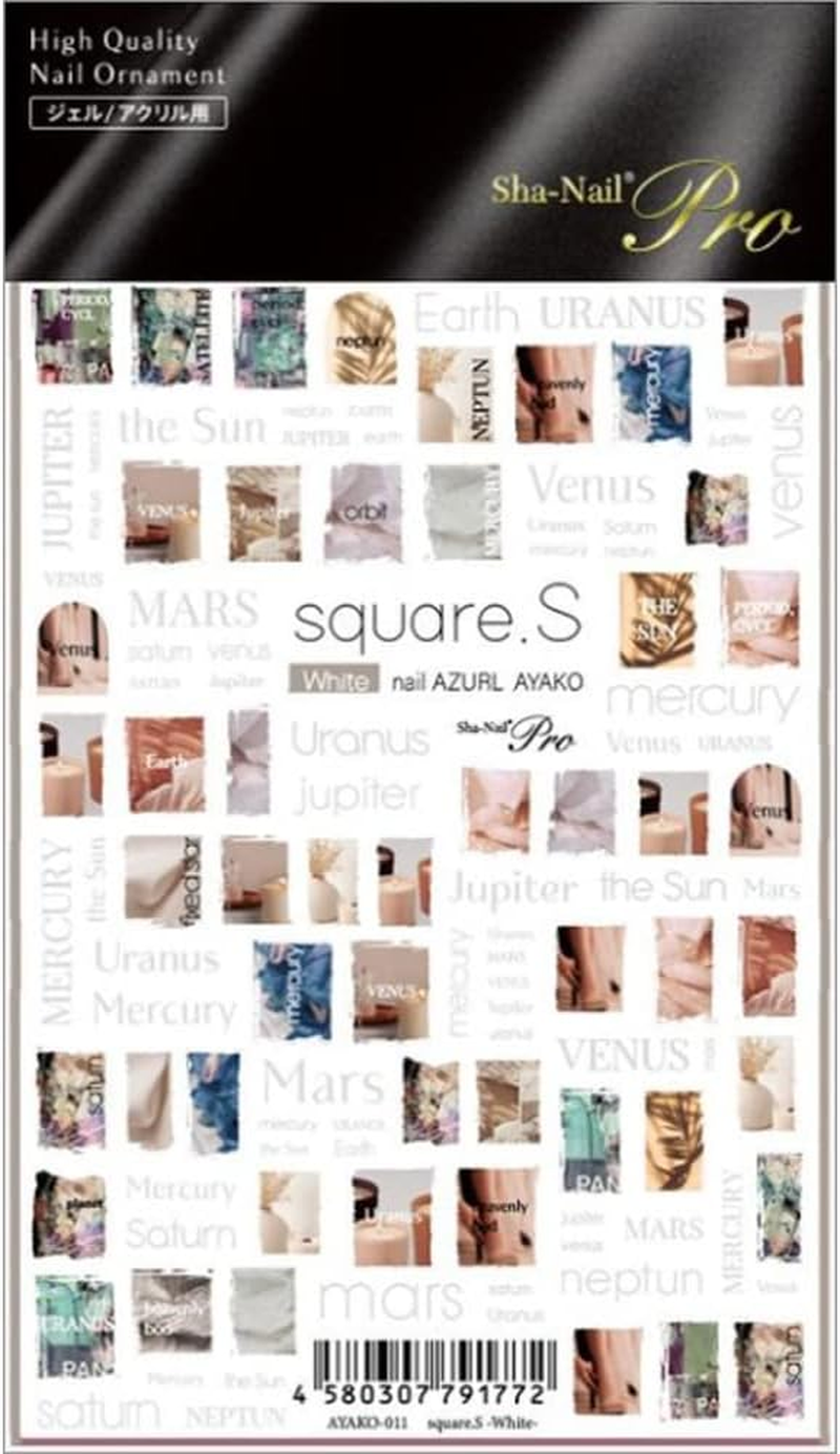Sha-Nail Pro Square.S -White-