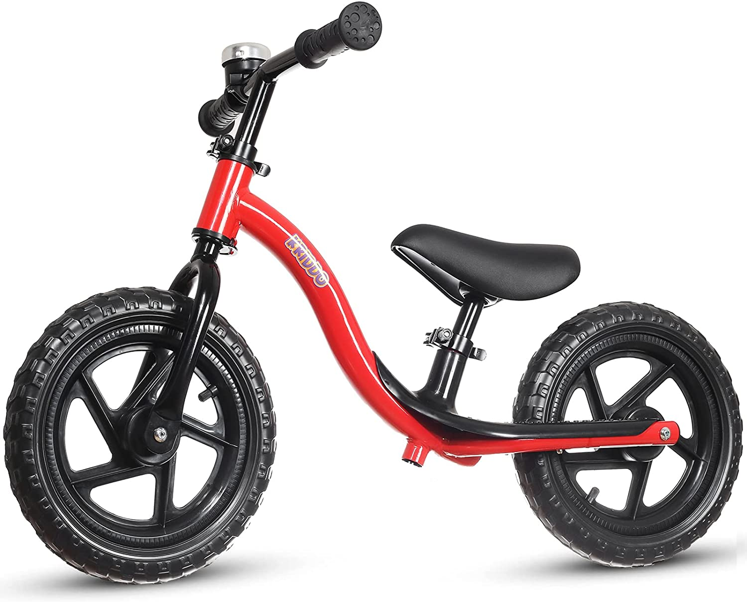 KRIDDO Toddler Balance Bike 2 Year Old, Age 18 Months to 5 Years Old, Early Learning Interactive Push Bicycle with Steady Balancing and Footrest, 2-5 Boys Girls