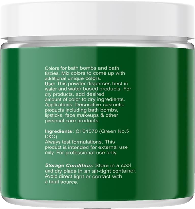 Purenso Select - Bath Bomb Color - Green, 100G image number 6