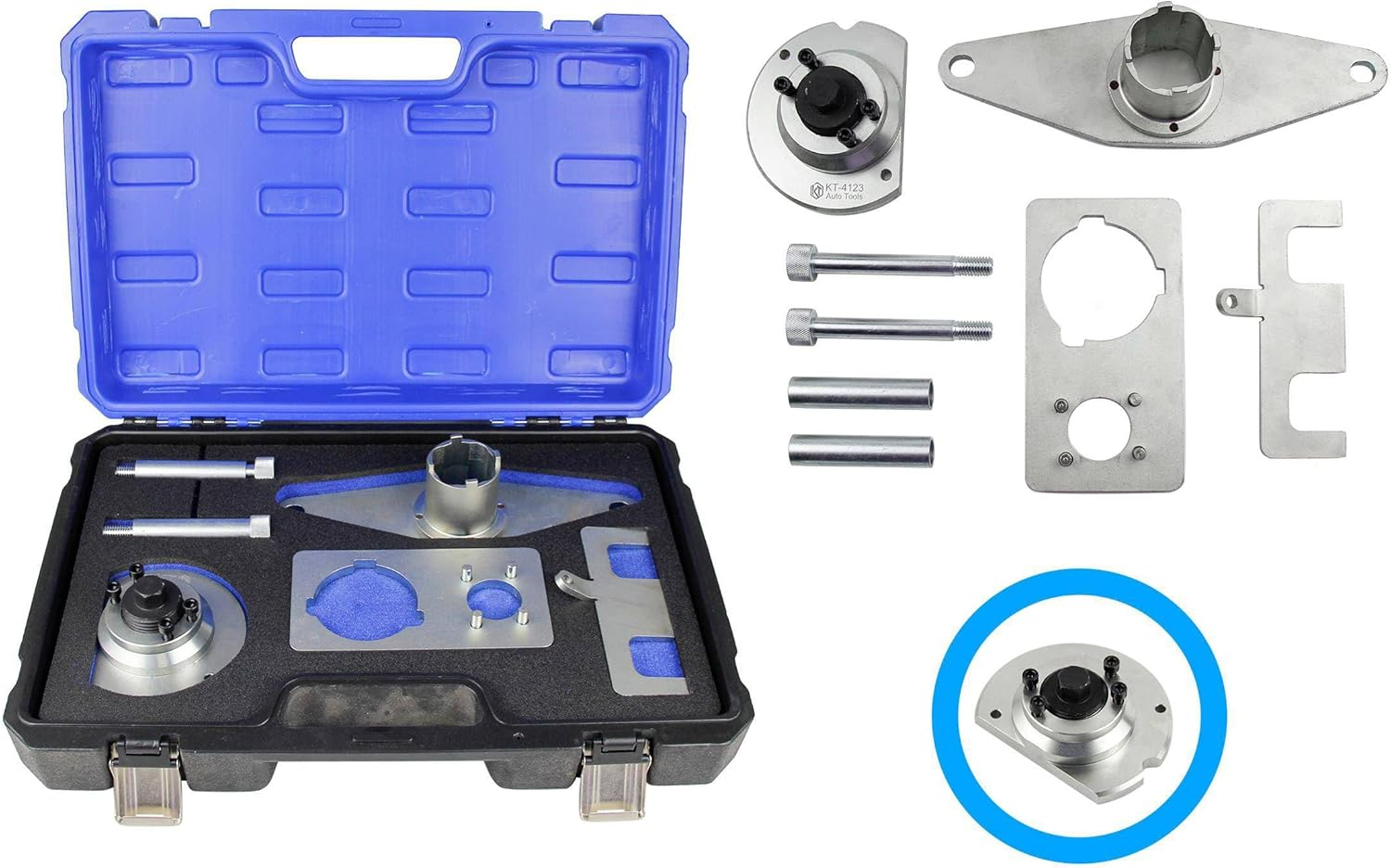 Engine Camshaft Timing Lock Tool Kit for Land Rover Jaguar 2.0T Diesel Replaces 303-1625, 303-1627, 303-1630, 303-1631
