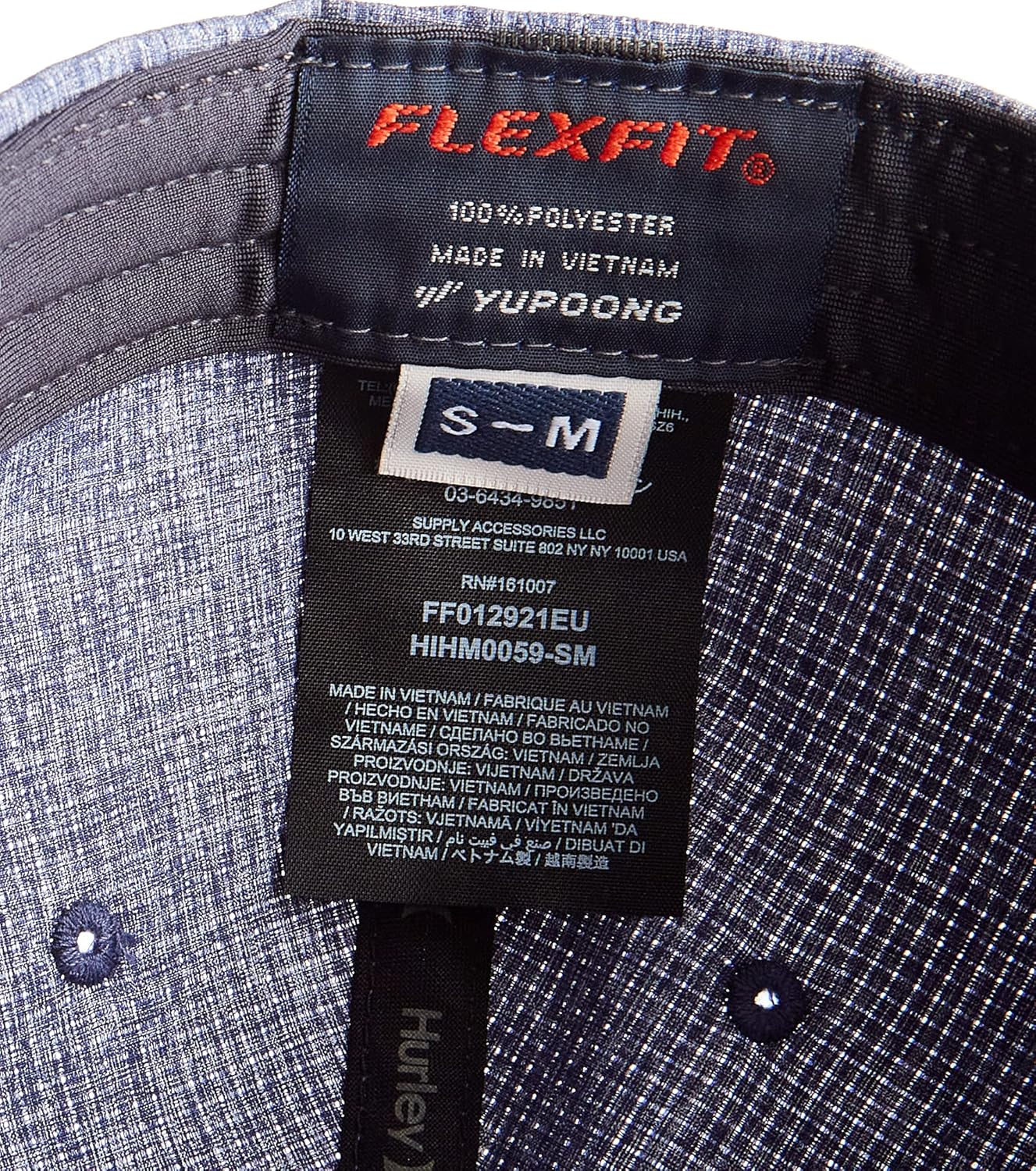 Hurley Men'S M Phantom Resist Hat Cap image number 3