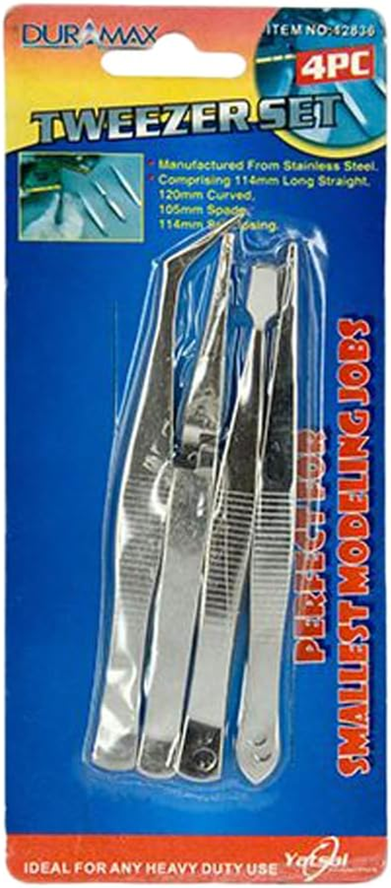 Duramax Modelling Tweezer 4-Pieces Set image number 2