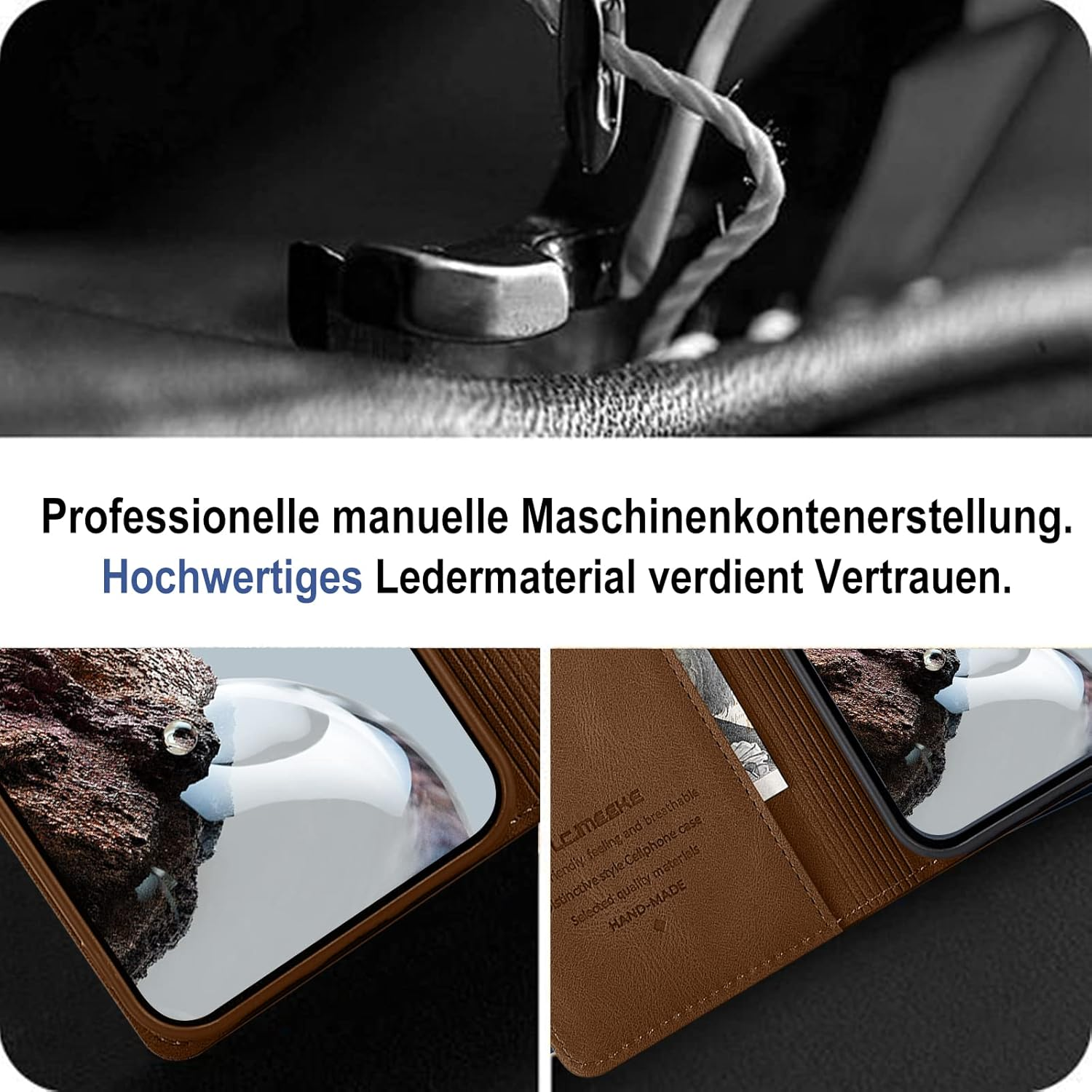 Giyer Mobile Phone Case for Xiaomi 12T/12T Pro 5G Case with Screen Protector, Stand Function, Card Slot, Wallet Premium Leather Protective Case, 12T Pro Flip Case Cover, Shockproof Flip Case 12T 5G, - Green image number 7