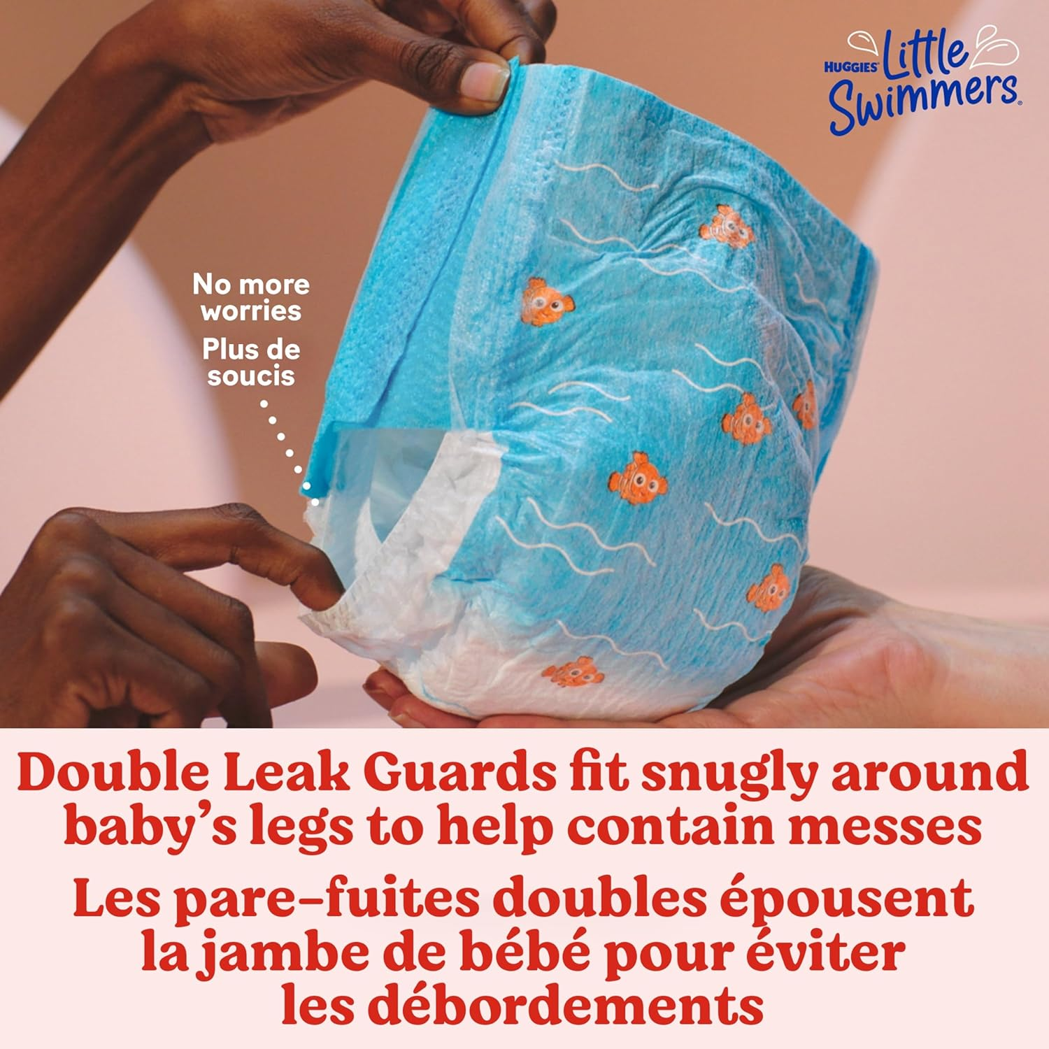 Huggies Little Swimmers Nappy Pants Large (14Kg+) 10 Count image number 3