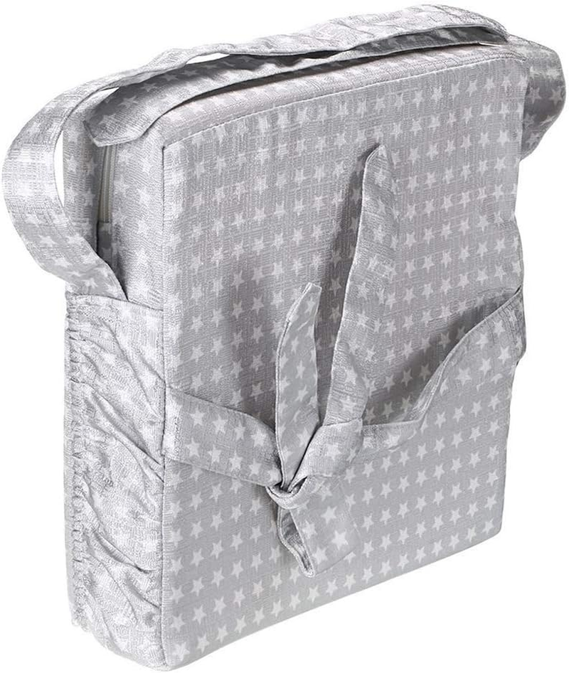 TOYANDONA Dining Chair Heightening Cushion Toddler Thick Chair Booster Seat Pads Mat for Baby Kids Children Silver
