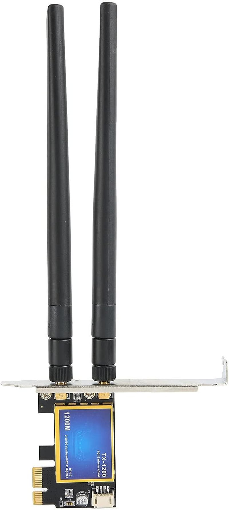 PCIE Wifi Card, High Speed Wireless Network Card Portable Compact 4.0 2.4G 5G Dual Band for Computer image number 5