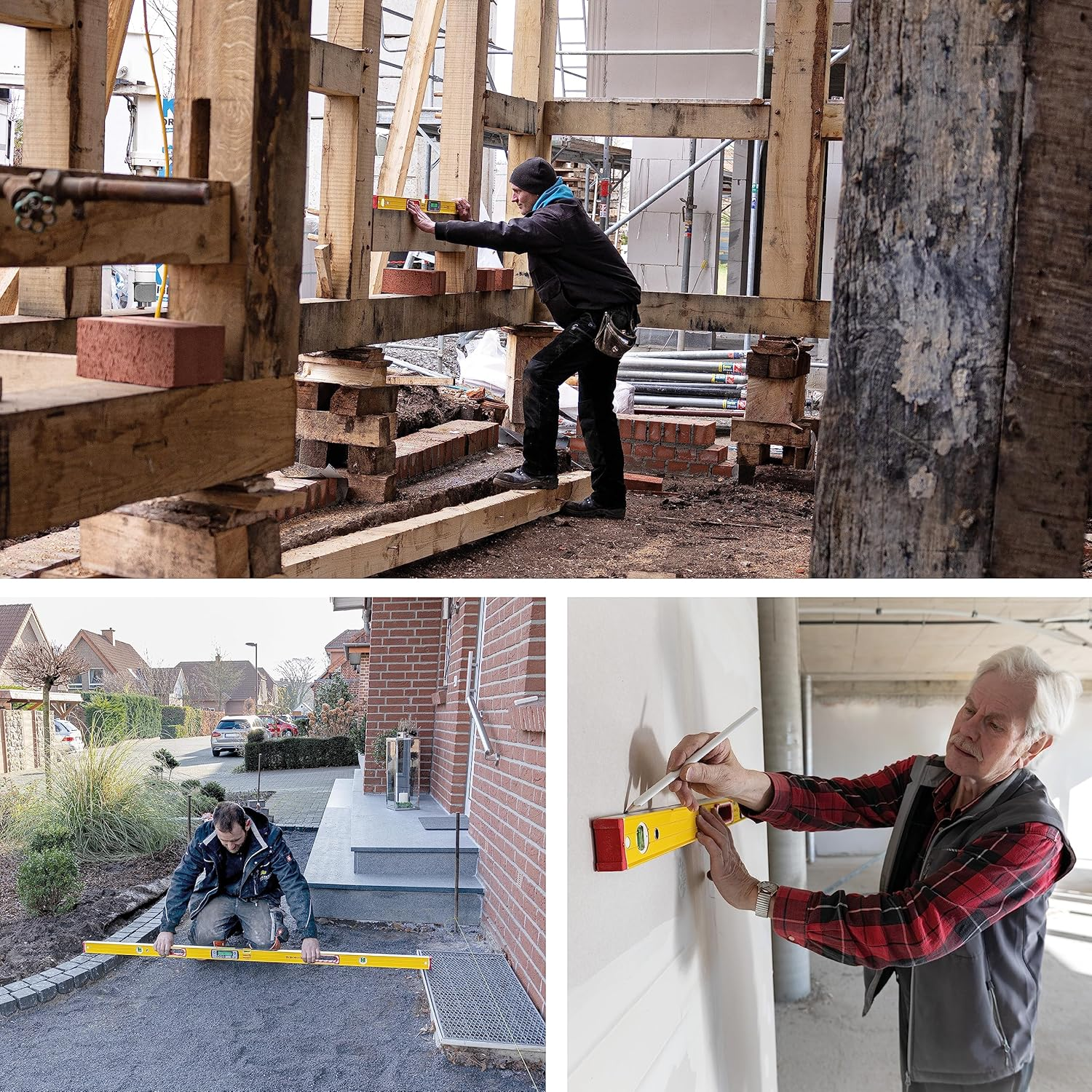 STABILA TECH 196 DL 23 Cm Digital Spirit Level IP67 Waterproof and Dustproof 2 Digital Displays Calibration-Free Display Modes &deg;,%, Mm/M, In/Ft, Bag image number 1