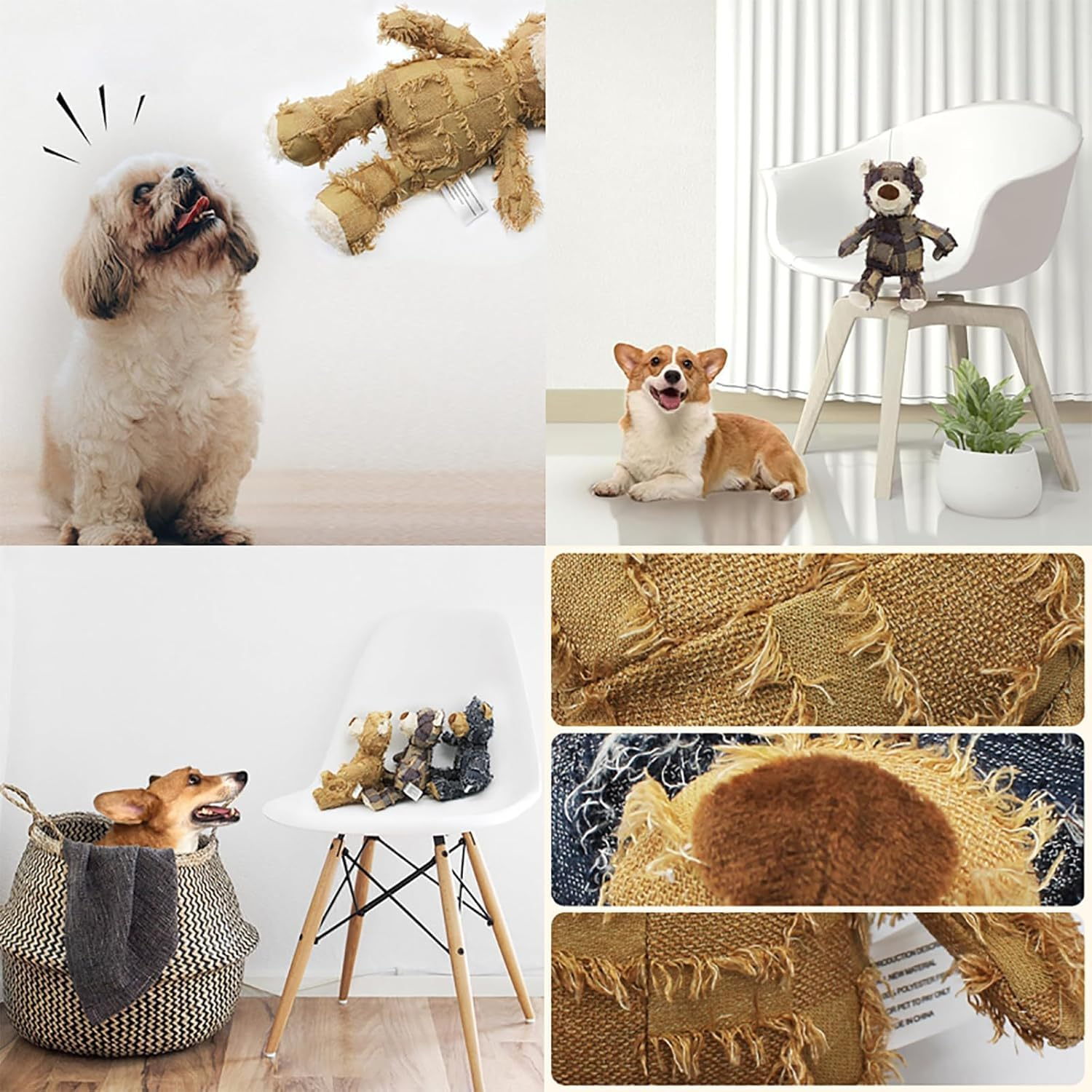 JIGCEN Dog Companion for Heavy Chewers, Dog Toys for Aggressive Chewers image number 1