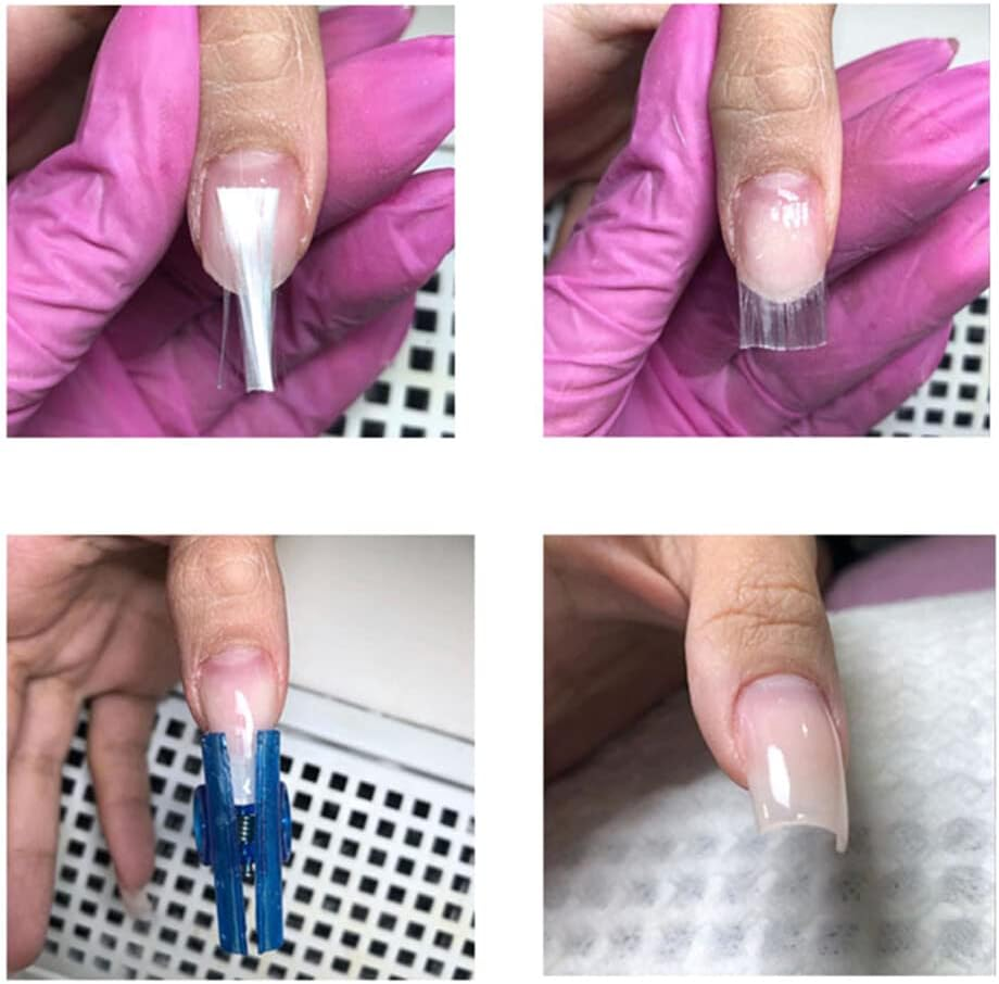 Xinyee Fiber Nails Glass Acrylic Nail Salon Tool Fiberglass Extension Nails Gel Kit image number 4