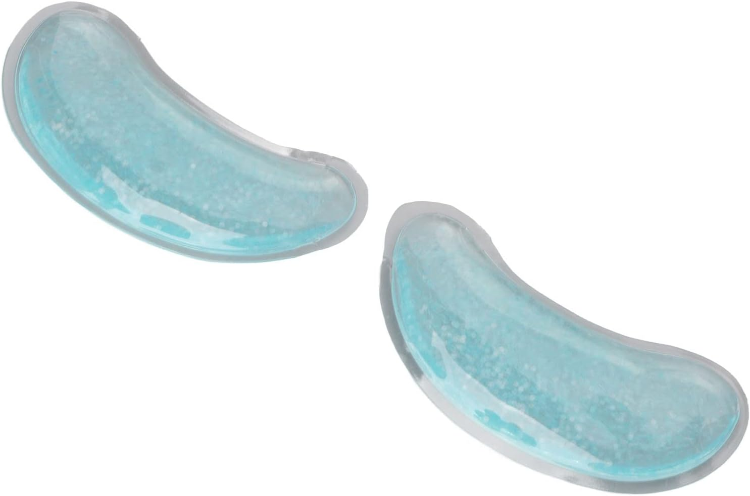 Gel Ice Pack, Reusable Cooling Eye Pads, Hot Cold Compress Leakage Proof Portable Soft and Skin Friendly under Eye Patches for Dark Circles and Puffiness image number 2