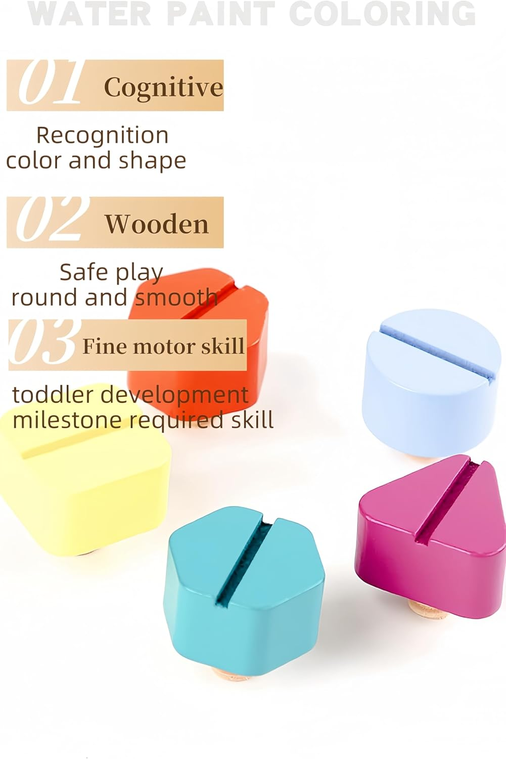 LYNETTE'S TOYS Montessori Screw Driver Board Set for Toddlers &ndash; Montessori Learning Toy for Toddlers 3+ | STEM Shape Sorter & Fine Motor Skills Activity | Safe, Durable, Travel-Friendly image number 3