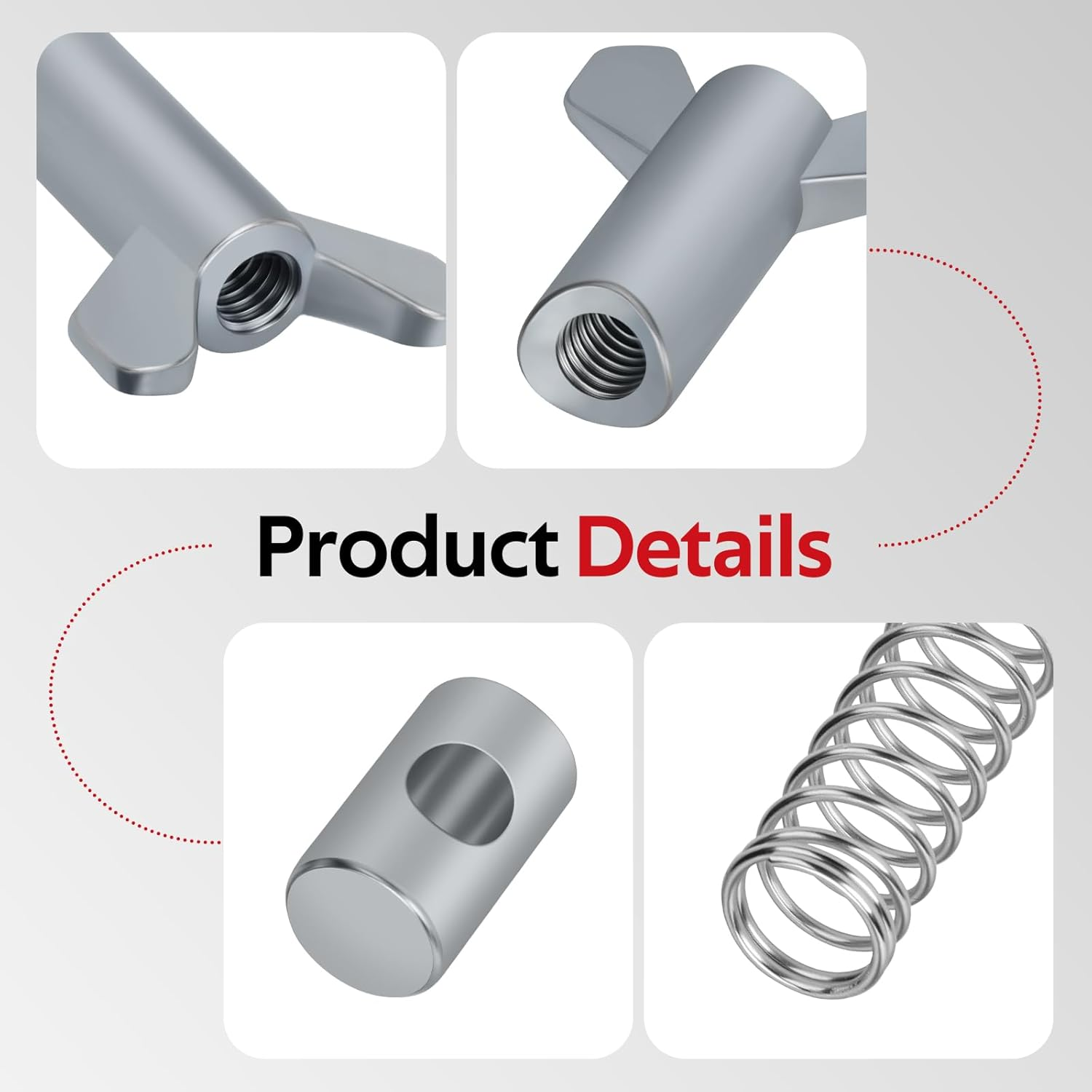 Rear Brake Adjuster Hardware Kit Adjusting Nut for Honda Fourtrax 300 Rancher 350 400 420 Foreman 400 500 520 Recon 250 TRX250EX TRX250X TRX200 TRX90 TRX70 ATC250 ATC200 ATC125 image number 4